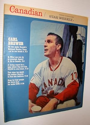 Imagen del vendedor de The Canadian/Star Weekly Magazine, 25 February - 4 March 1967 - Carl Brewer Cover a la venta por RareNonFiction, IOBA