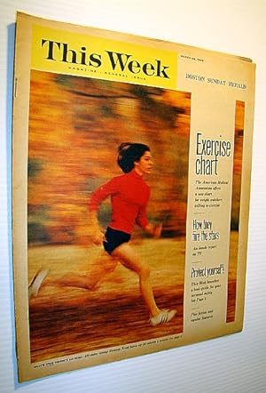 Seller image for This Week Magazine, March 28 1965 - Insert to the Boston Sunday Herald: Cover Photo of 400-Meter Champ Suzanne Knott for sale by RareNonFiction, IOBA