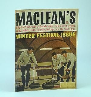 Bild des Verkufers fr Maclean's - Canada's National Magazine, January (Jan.) 7, 1961: Whistler's Ski Potential / The Richardsons are World Curling Champs (cover photo) zum Verkauf von RareNonFiction, IOBA