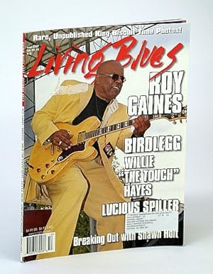 Seller image for Living Blues - The Magazine of the African American Blues Tradition, #227, October (Oct.) 2013 - Roy Gaines Cover Photo for sale by RareNonFiction, IOBA