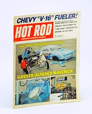 Bild des Verkufers fr Hot Rod Magazine, January (Jan.) 1971 - Chavy "V-16" Fueler! zum Verkauf von RareNonFiction, IOBA