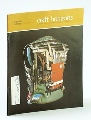 Image du vendeur pour Craft Horizons (Magazine) of the American Crafts Council, October (Oct.) 1974 - Mary McFadden / George Ohr mis en vente par RareNonFiction, IOBA