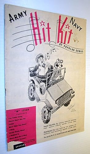 Imagen del vendedor de Army Navy Hit Kit of Popular Songs - "W" Issue (Songbook) a la venta por RareNonFiction, IOBA