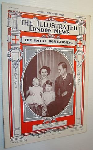 Seller image for The Illustrated London News, November 24, 1951 - Flood Havoc in Italy and Switzerland / Royal Homecoming - Princess Elizabeth and the Duke of Edinburgh Return From Canada for sale by RareNonFiction, IOBA