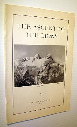 Imagen del vendedor de The Ascent of the Lions: 5th September and Subsequent Days 1903 a la venta por RareNonFiction, IOBA