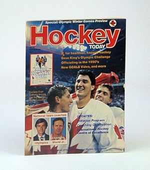Bild des Verkufers fr Hockey Today - Official Publication of the Canadian Amateur Hockey Association, Edition 1987/1988 (87/88) - Canada Cup Victory Cover Photo of Wayne Gretzky and Mario Lemieux zum Verkauf von RareNonFiction, IOBA