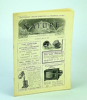 Bild des Verkufers fr Nature Magazine, No. 3474, Vol. 137, Saturday, May 30, 1936 - Reported Occurrence of European Fishes on the Tavoy Coast, Burma zum Verkauf von RareNonFiction, IOBA