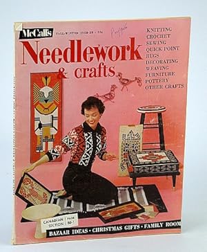 McCall's Needlework and Crafts Magazine - Knitting, Crochet, Sewing, Rugs, Quick Point, Furniture...