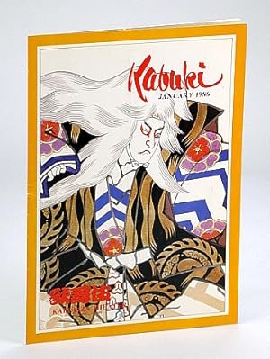 Kabuki Program for January (Jan.) 1986 (Program)