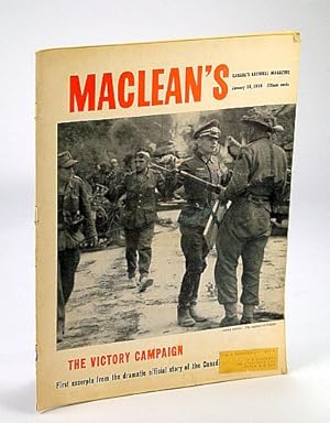 Imagen del vendedor de Maclean's, Canada's National Magazine, 30 January (Jan.) 1960: Breakout at Falaise / Gratien Gelinas a la venta por RareNonFiction, IOBA