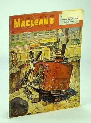 Bild des Verkufers fr Maclean's - Canada's National Magazine, 15 August (Aug.), 1949 - The Story of the Hudson's Bay Company / Hong Kong Gold Smuggling zum Verkauf von RareNonFiction, IOBA