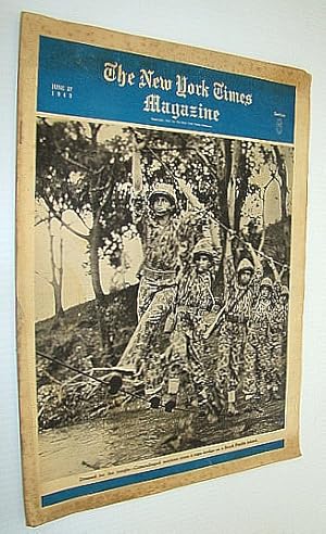 Bild des Verkufers fr The New York Times Magazine, June 27, 1943 - Russia's Burma Road / The Pentagon - Gigantic Brain Cell of the Army zum Verkauf von RareNonFiction, IOBA