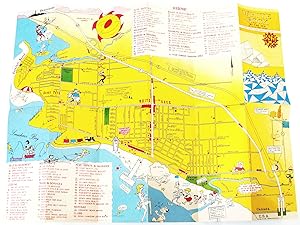 White Rock (British Columbia) By the Sea: Town Map