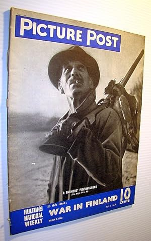 Image du vendeur pour Picture Post Magazine - Hulton's National Weekly, March 9, 1940 - Inside a Nazi Price Court / Finland Defends Herself mis en vente par RareNonFiction, IOBA