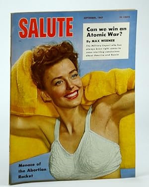 Bild des Verkufers fr Salute Magazine, September (Sept.) 1947, Vol. 2, No. 9 - Abortion Racket Menace / Can We Win an Atomic War? / Mel Torme zum Verkauf von RareNonFiction, IOBA