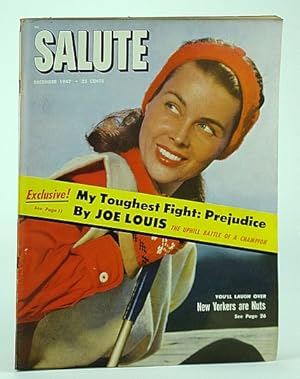 Seller image for Salute Magazine, December (Dec.) 1947, Vol. 2, No. 12 - Prejudice Was the Toughest Fight for Champion Boxer Joe Louis for sale by RareNonFiction, IOBA