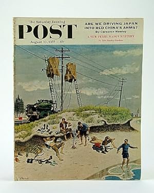 Seller image for The Saturday Evening Post, August (Aug.) 10, 1957 - Secrets of WWII in Greenland for sale by RareNonFiction, IOBA