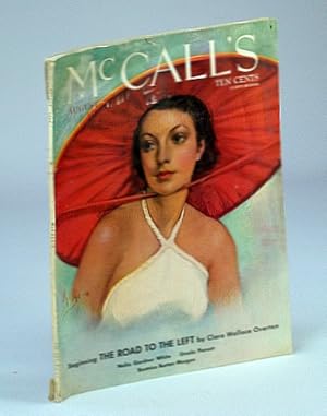 Seller image for McCall's Magazine, August (Aug.) 1934 - The Road To The Left for sale by RareNonFiction, IOBA