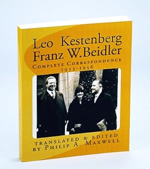 Bild des Verkufers fr Leo Kestenberg - Franz W. Beidler: Complete Correspondence 1933-1956 zum Verkauf von RareNonFiction, IOBA