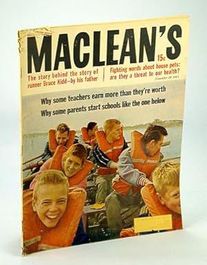 Maclean's - Canada's National Magazine, 18 November (Nov.) 1961: The Story Behind Runner Bruce Ki...