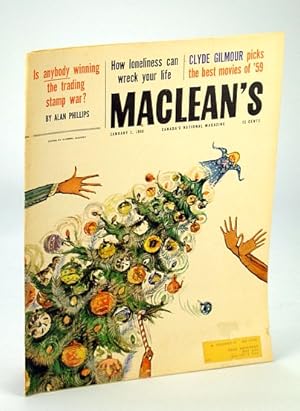 Maclean's - Canada's National Magazine, 2 January (Jan.) 1960: The Trading Stamp War / Mr. & Mrs....