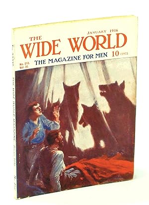 Bild des Verkufers fr The Wide World, The Magazine for Men, January [Jan.] 1916, Vol. 36, No. 213: Down the Amazon / Housekeeping in Far Japan zum Verkauf von RareNonFiction, IOBA