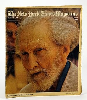 Imagen del vendedor de The New York Times Magazine, January (Jan.) 9, 1972 - Ezra Pound Cover Photo a la venta por RareNonFiction, IOBA