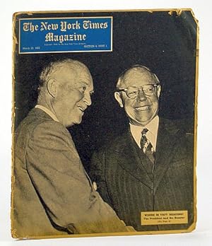 Bild des Verkufers fr The New York Times Magazine, March (Mar.) 22, 1953 - The Iron (Communist) Barrier zum Verkauf von RareNonFiction, IOBA