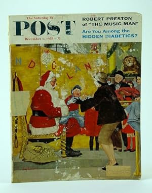 Seller image for The Saturday Evening Post,, December (Dec.) 6, 1958 - Robert Preston is "The Music Man" / Hidden Diabetics / Tokyo! for sale by RareNonFiction, IOBA