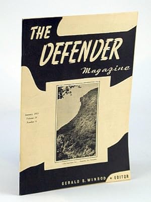 Seller image for The Defender Magazine, January (Jan.) 1955, Volume 29, Number 9 - The True Israel for sale by RareNonFiction, IOBA
