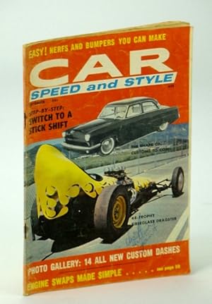 Bild des Verkufers fr Car Speed and Style Magazine, September (Sept.) 1958, Volume 2 Number 3: Choose the Best '53 Studebaker Custom / Jack Messer Cover Car Photo zum Verkauf von RareNonFiction, IOBA