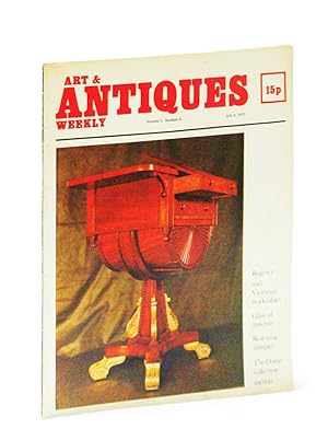 Bild des Verkufers fr Art & (and) Antiques Weekly, July 3, 1971: The Dodge Collection Auction zum Verkauf von RareNonFiction, IOBA