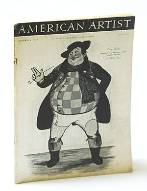 Bild des Verkufers fr American Artist Magazine, September (Sept.) 1949 - John Marin / Some Woodcuts By Philip Reed zum Verkauf von RareNonFiction, IOBA