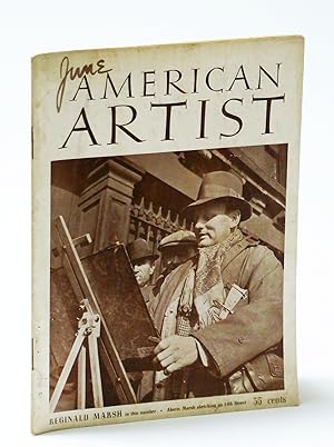 Seller image for American Artist Magazine, June 1941: Reginal Marsh Cover Photo for sale by RareNonFiction, IOBA