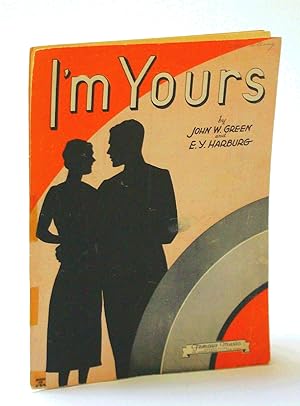 Seller image for I'm Yours: Sheet Music for Piano and Voice with Ukulele Chords for sale by RareNonFiction, IOBA