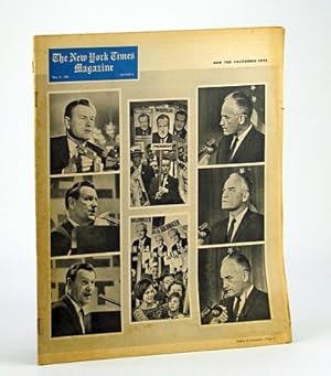 Immagine del venditore per The New York Times Magazine, May 31, 1964 - Cover Photos of Nelson Rockefeller and Barry Goldwater / Pop Art Feature Article venduto da RareNonFiction, IOBA