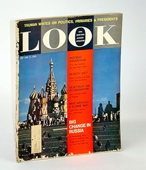 Imagen del vendedor de Look - America's Family Magazine, June 21, 1960 - The Coming Battle of Atlanta / Junko Kano a la venta por RareNonFiction, IOBA