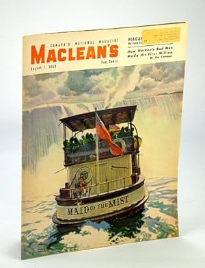 Maclean's - Canada's National Magazine, 1 August (Aug.), 1950 - Red Dutton / Joe Palooka / Rev. L...