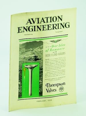Aviation Engineering (Magazine), February (Feb.) 1933 - Dr. Adolf K. Rohrbach's Rotary Airfoil Sy...