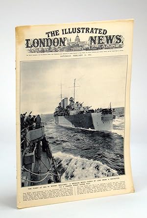 Seller image for The Illustrated London News, Saturday, February [Feb.] 22, 1941 - America's Steel Industral Sinews Support Britain for sale by RareNonFiction, IOBA