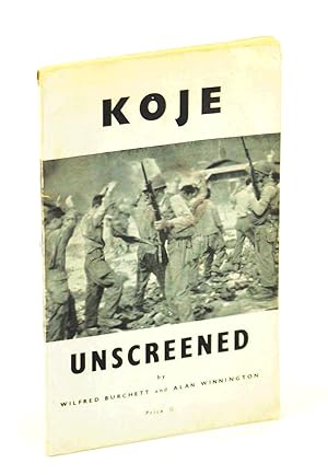 Seller image for Koje Unscreened for sale by RareNonFiction, IOBA