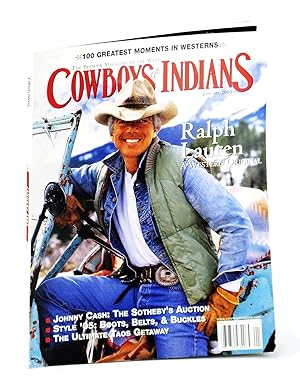 Image du vendeur pour Cowboys and Indians - The Premier Magazine of the West, January [Jan.] 2005 - Ralph Lauren Cover Photo mis en vente par RareNonFiction, IOBA