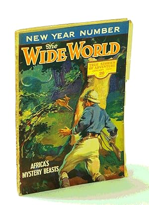 Imagen del vendedor de The Wide World Magazine, True Stories of Adventure, January [Jan.] 1929, Vol. LXII, No. 369: a la venta por RareNonFiction, IOBA