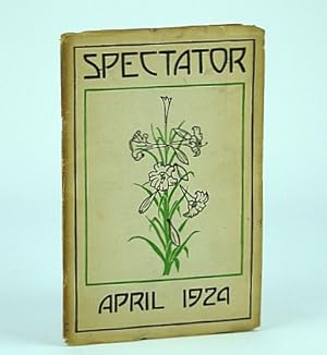 Seller image for The Spectator, April 1924 - Publication of Johnstown High School, Johnstown, PA (Pennsylvania) for sale by RareNonFiction, IOBA