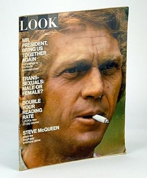 Image du vendeur pour Look Magazine, January (Jan.) 27, 1970 - Steve McQueen Cover Photo / Joni Mitchell mis en vente par RareNonFiction, IOBA