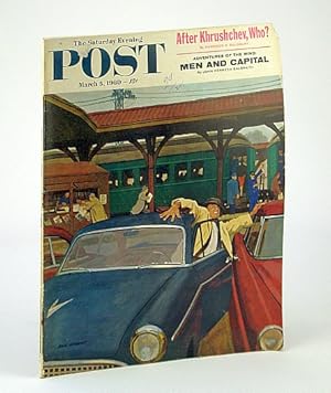 Immagine del venditore per The Saturday Evening Post Magazine, March (Mar.) 5, 1960: Norman Rockwell / Marvin Glass is Troubled King of Toys / Histoplasmosis venduto da RareNonFiction, IOBA