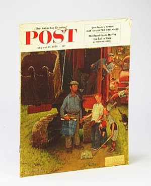 Image du vendeur pour The Saturday Evening Post, August (Aug.) 21, 1954: Our Daughter Had Polio / They Hit Red China Where it Hurt mis en vente par RareNonFiction, IOBA