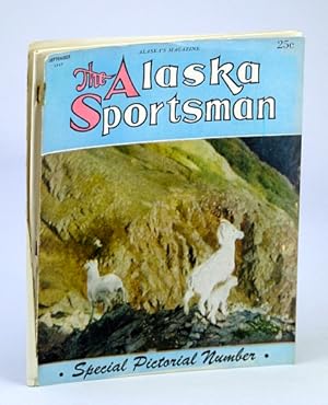 Bild des Verkufers fr The Alaska Sportsman Magazine, September (Sept.), 1947 - Herd of Nine Polar Bears zum Verkauf von RareNonFiction, IOBA