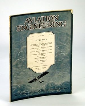 Bild des Verkufers fr Aviation Engineering (Magazine) - The Technical Journal of the Aeronautical Industry, February (Feb.) 1930 - Selling the Airplane / Airport Management zum Verkauf von RareNonFiction, IOBA