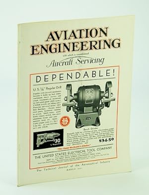 Seller image for Aviation Engineering (Magazine), With Which is Consolidated Aircraft Servicing - The Technical Journal of the Aeronautical Industry, March (Mar.) 1931 - The Merrill Movable Wing Stagger Decalage Biplane for sale by RareNonFiction, IOBA